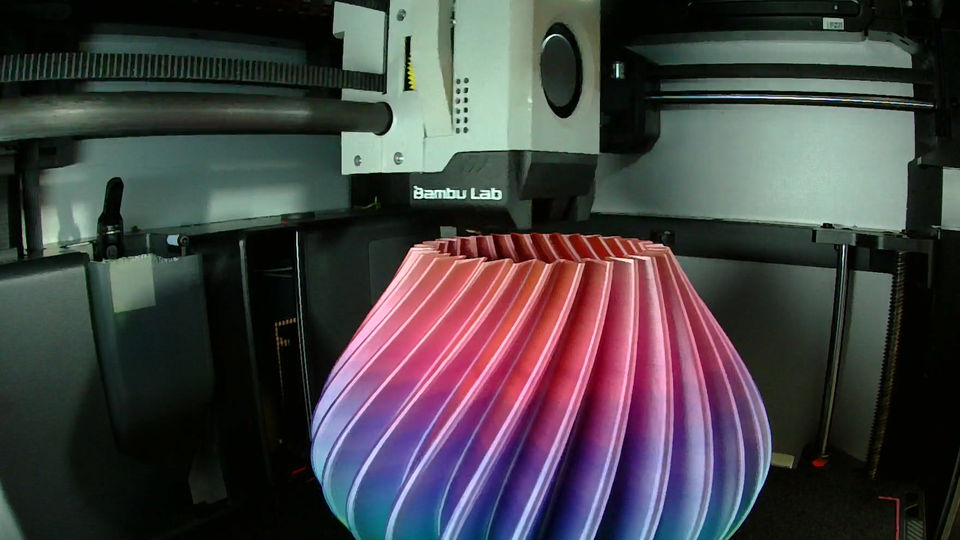 Rainbow Vase